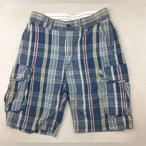 POLO RALPH LAUREN Utility Plaid Cargo Shorts
